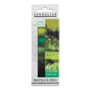 Sennelier Soft Half Pastels Spring Countryside Set of 6
