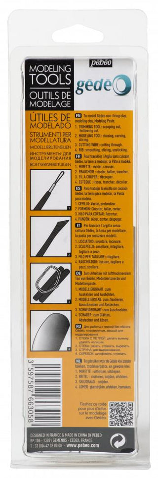 Pebeo Gedeo Modeling Tools Set