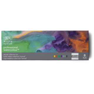 Winsor & Newton Professional Watercolour Revival Collection 8 Half Pan Tin