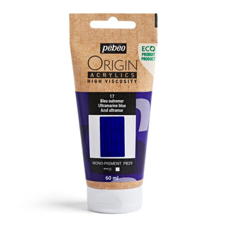 Pebeo Origin High Viscosity Acrylic 60ml - Ultramarine Blue