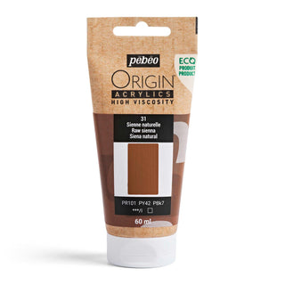 Pebeo Origin High Viscosity Acrylic 60ml - Raw Sienna