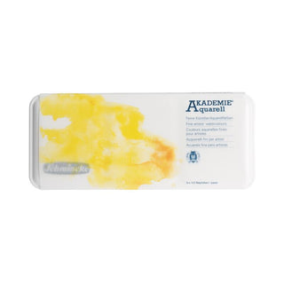 Schmincke Akademie Aquarell Watercolour Set 9 x 1/2 Pans