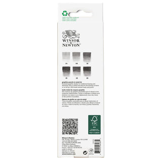 Winsor & Newton Studio Collection Graphite Pencils 6pc Set