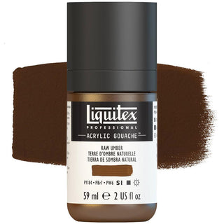 Liquitex Acrylic Gouache Paint 59ml - Raw Umber