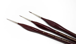 Artmaster Miniature Series 100 Triangular Grip 3pc Brush Set
