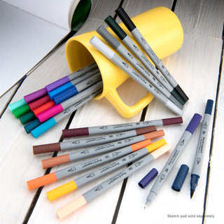 Royal & Langnickel Dual-Tip Artist Markers Set of 24