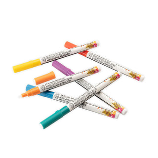 Royal & Langnickel 0.7mm Ultra Fine Tip Acrylic Markers Rainbow Set 6pc