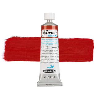 Schmincke Norma Blue Water-Mixable Oil 35ml - 313 Cadmium Red Hue Deep