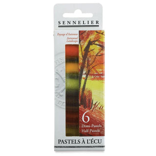Sennelier Soft Half Pastels Autumnal Landscape Set of 6