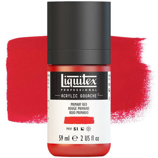 Liquitex Acrylic Gouache Paint 59ml - Primary Red