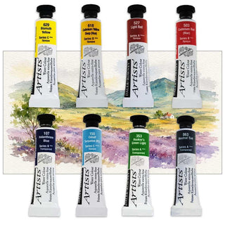 Daler Rowney Artists Watercolour Landscape Collection 8 x 5ml Tubes