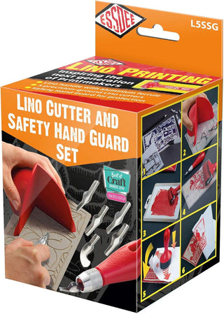 Essdee Lino Cutter & Safety Hand Guard Set