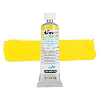 Schmincke Norma Blue Water-Mixable Oil 35ml - 237 Cadmium Yellow Hue Lemon