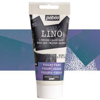 Pebeo LINO Water Based Printmaking Ink 80ml - 24 Duochrome Violet/Green
