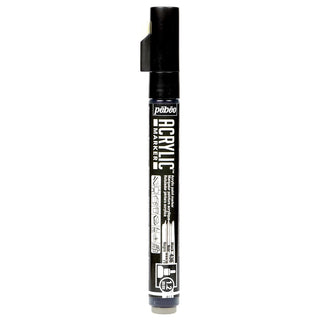 Pebeo Acrylic Marker 1.2mm Black, White & Gold Set of 3