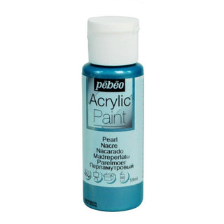 Pebeo Acrylic Paint 59ml - Pearl Blue