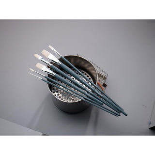 Winsor & Newton Foundation Long Handled Oil Hog Brush Set 6pc 5295026