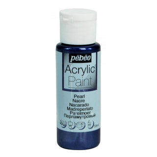Pebeo Acrylic Paint 59ml - Pearl Night Blue