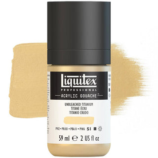 Liquitex Acrylic Gouache Paint 59ml - Unbleached Titanium