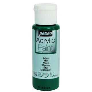 Pebeo Acrylic Paint 59ml Bottles - Matt Dark Green
