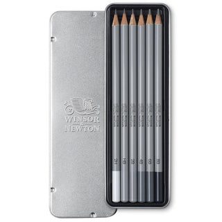 Winsor & Newton Studio Collection Graphite Pencils 6pc Set