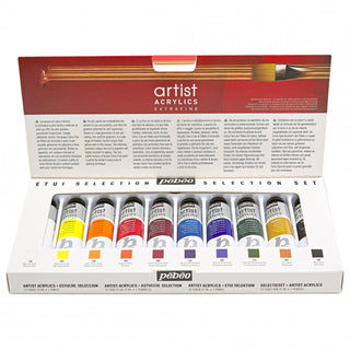 Pebeo Artist Acrylic Selection Set 10 x 37ml