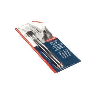 Derwent Pencil Eraser with Brush 2 Pack