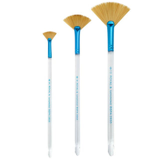 Royal & Langnickel BSPA-2850 Taklon Fan Brushes