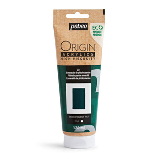 Pebeo Origin High Viscosity Acrylic 120ml - Phthalocyanine Emerald