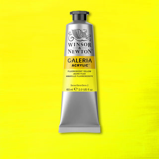 Winsor & Newton Galeria Acrylic Colour 60ml - Fluorescent Yellow