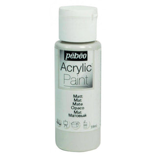 Pebeo Acrylic Paint 59ml Bottles - Matt Concrete