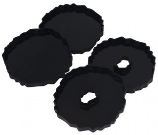 Pebeo Gedeo Geode Coaster Moulds Pack of 4