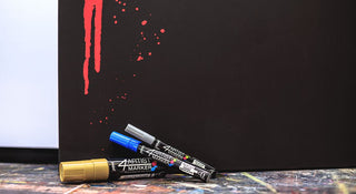 Pebeo 4Artist Oil-Based Markers Metallic Set