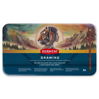 Derwent Drawing Pencils 36 Tin
