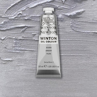 Winsor & Newton Winton Oil Colour 37ml - Silver