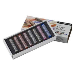 Daler Rowney Artists' Soft Pastels Warm Selection Set 8pc