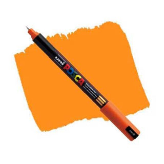 Uni POSCA PC-1MR Fine Tip Paint Pens - Orange