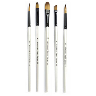 Artmaster Pearl Watercolour Essentials 5pc Brush Set