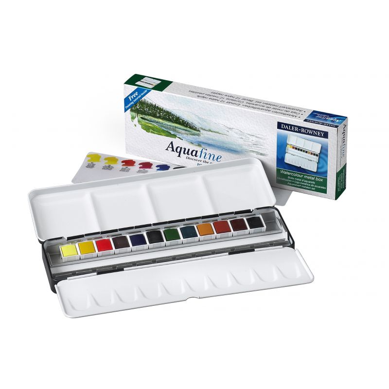 Daler Rowney : Aquafine Watercolour Paint Sets