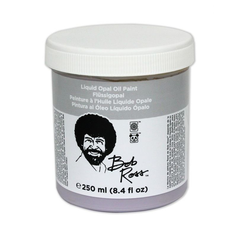 bob ross liquid black painting