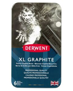 Derwent XL Graphite 6 Tin Set