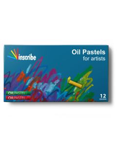 Inscribe Gallery Oil Pastels Set of 12 Colours