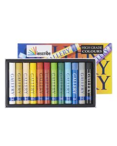 Inscribe Gallery Oil Pastels Set of 12 Colours