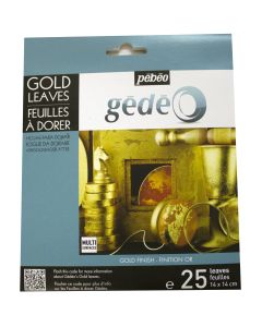 Pebeo Gedeo Gold Gilding Leaves Pack of 25