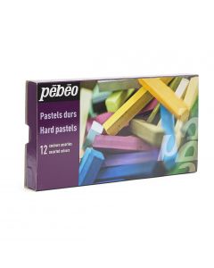 Pebeo Hard Pastels Set of 12 Assorted Colours