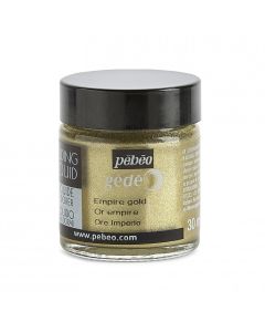 Pebeo Gedeo Gilding Liquid Ink 30ml, Empire Gold