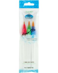 Royal & Langnickel Aqua Flo Waterbrush Pack of 3