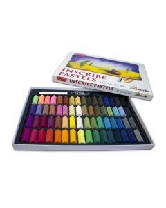 Inscribe Soft Colour Pastels Half Stick Set of 64 Colours