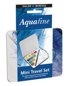 Daler Rowney Aquafine Watercolour Mini Travel Set