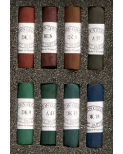 Unison Colour Soft Pastels Dark 8 Set